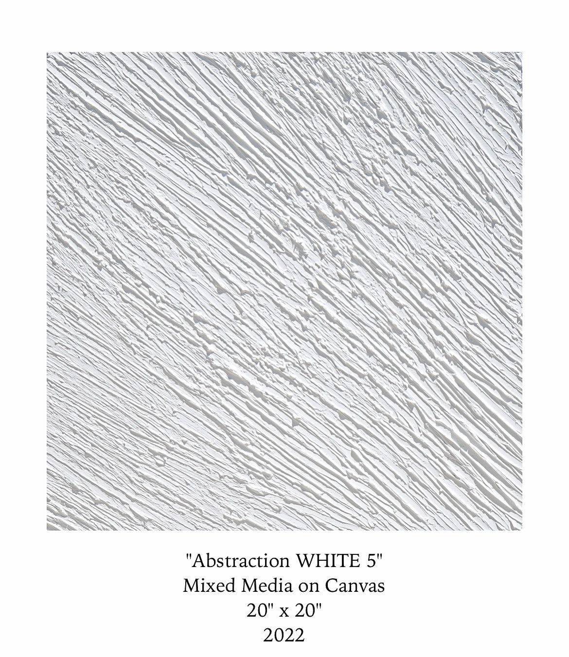 Abstraction WHITE 5